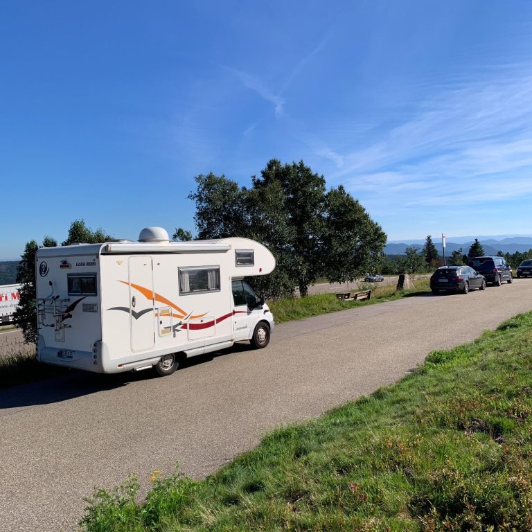 Unterwegs Richtung Berchtesgadener Land Landschaft auf dem Weg ins Berchtesgadener Land - unterwegs mit dem Wohnmobil