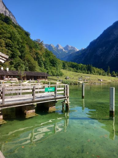 Bootsanleger am Königssee an der Station Salat