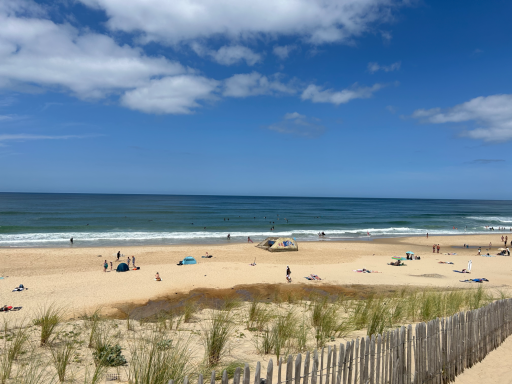 Sandstrand am Atlantik mit Blick auf das Meer bei Le Pin Sec