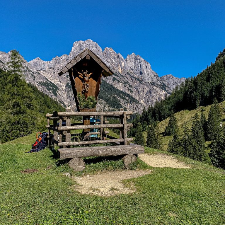 Kreuz an der Bindalm Kreuz an der Bindalm in den Berchtesgadener Alpen